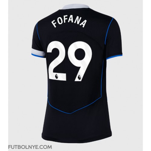 Camiseta Chelsea Wesley Fofana #29 Tercera Equipación para mujer 2025-26 manga corta